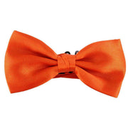 Knightsbridge Neckwear Bow Tie and Cummerbund Set - Orange