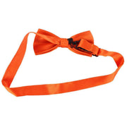 Knightsbridge Neckwear Bow Tie and Cummerbund Set - Orange