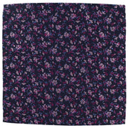 Michelsons of London Irregular Floral Tie and Pocket Square Set - Pink