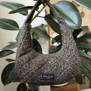 Moon Nude Savanna Hoop Bag - Savanna Brown