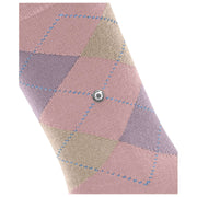 Burlington Marylebone Socks - Pink/Beige/Purple