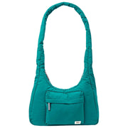 Roka Belsize Medium Taslon Crossbody Bag - Ocean View Blue