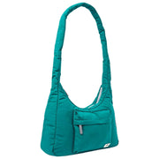 Roka Belsize Medium Taslon Crossbody Bag - Ocean View Blue