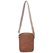 Roka Bond Recycled Canvas Crossbody Bag - Cinnamon Brown
