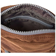 Roka Bond Recycled Canvas Crossbody Bag - Cinnamon Brown