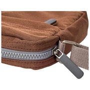 Roka Bond Recycled Canvas Crossbody Bag - Cinnamon Brown