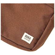 Roka Bond Recycled Canvas Crossbody Bag - Cinnamon Brown