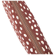 Roka Carnaby XL Recycled Canvas Crossbody Bag - Brown Spot