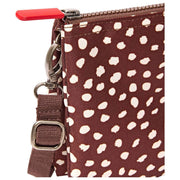 Roka Carnaby XL Recycled Canvas Crossbody Bag - Brown Spot