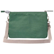 Roka Carnaby XL Recycled Canvas Crossbody Bag - Thunderstorm Green