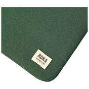 Roka Carnaby XL Recycled Canvas Crossbody Bag - Thunderstorm Green
