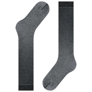 Falke Glitter 30 Denier Knee High Socks - Black/Sliver