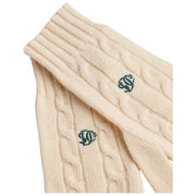 Superdry & Co Premium Cable Gloves - Cream White