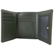 Vivienne Westwood Croc Embossed Small Frame Purse - Khaki