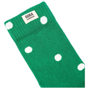 Roka Wimbledon Crew Socks - Amazon Dot Green/White
