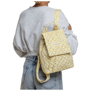 Moon Nude Buttercup Flap Backpack - White/Yellow