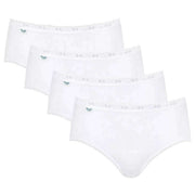 sloggi-basic-4-pack-midi-knickers---white-35045848