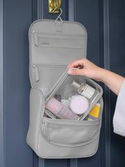 Stackers Medium Hanging Wash Bag - Pebble Grey