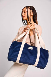 Hindbag Simon Duffle Bag - Velvet Navy Blue