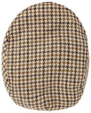 Dents Blashford Tweed Flat Cap  - Brown