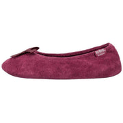 isotoner-terry-ballerina-slippers---burgundy-34523310
