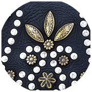 Campomaggi Siena Stud Phone Holder Bag - Black