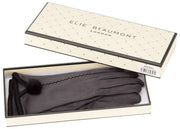 Elie Beaumont Pom Pom Gloves - Dark Grey