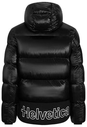 Helvetica Mountain Pioneers Pinto 2 Hooded Down Jacket - Black