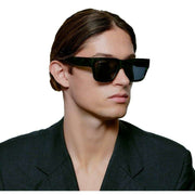 A.Kjaerbede Agnes Sunglasses - Green Marble Transparent