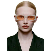 A.Kjaerbede Alex Sunglasses - Cream Bone