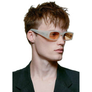 A.Kjaerbede Alex Sunglasses - Cream Bone