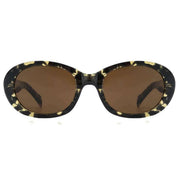 A.Kjaerbede Anma Sunglasses - Black/Yellow Tortoise