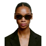 A.Kjaerbede Anma Sunglasses - Chocolate Brown
