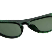 A.Kjaerbede Jake Sunglasses - Green Marble Transparent