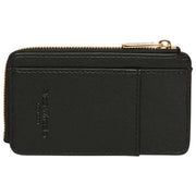 Alice Wheeler London Bath Coin Card Holder - Black/Leopard