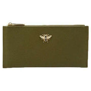 Alice Wheeler London Brunel Purse - Olive Green