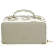 Alice Wheeler London Floral Mini Train Case - Pistachio Green