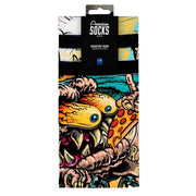 American Socks Bike Monster Mid High Socks - Black