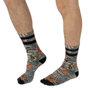 American Socks Dagger Mid High Socks - Blue