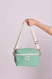 Hindbag Igor Lunch Bag - Green Stripes