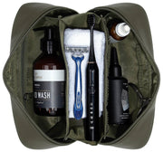 Stackers Expanding Wash Bag - Olive Green