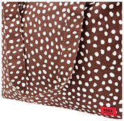 Roka Sloane Medium Cotton Canvas Tote Bag - Brown Spot