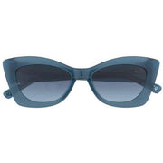 Botaniq Chunky Butterfly Sunglasses - Blue