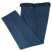 BRUHL Catania B Nanotec Gabardine Stretch Chinos - Marine Navy