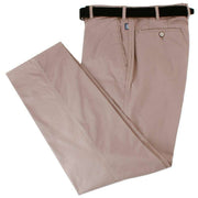 BRUHL Montana Nanotec Gabardine Stretch Chinos - Dark Beige