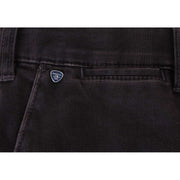 BRUHL Venice B Turn Autumn Weight Chinos - Anthracite Grey