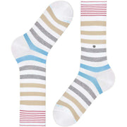 Burlington Blackpool Socks - White