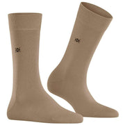 Burlington Bloomsbury Socks - Camel Brown