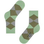 Burlington Bonnie Short Socks - Persian Green