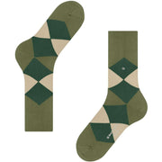 Burlington Clyde Socks - Salvia Green
